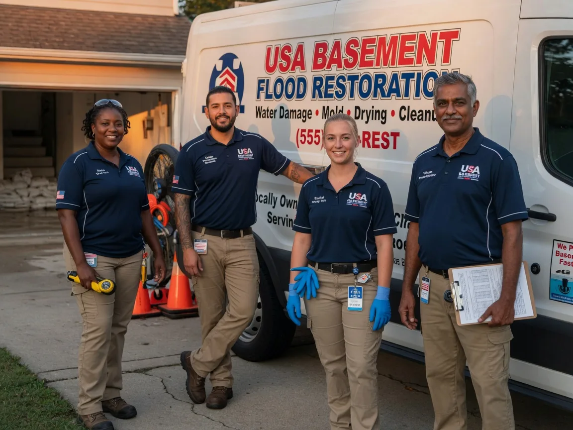 Basement Flood Cleanup company in Lusby, MD